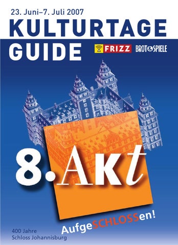 Pocketguide 8. Aschaffenburger Kulturtage