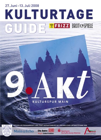 Pocketguide 9. Aschaffenburger Kulturtage