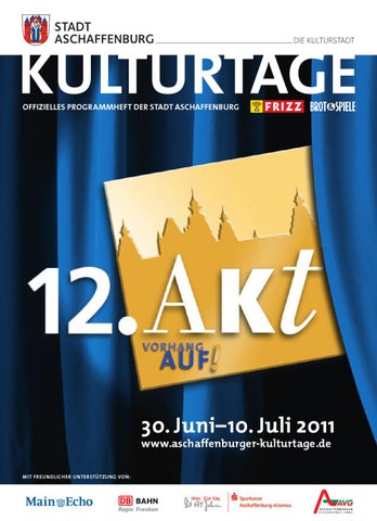 Pocketguide 12. Aschaffenburger Kulturtage