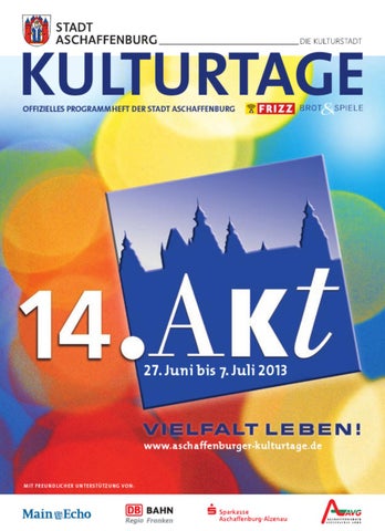 Pocketguide 14. Aschaffenburger Kulturtage