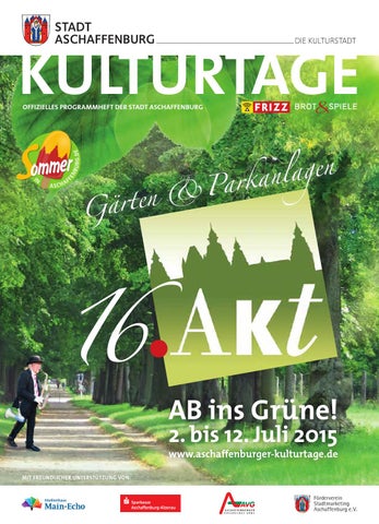 Pocketguide 16. Aschaffenburger Kulturtage
