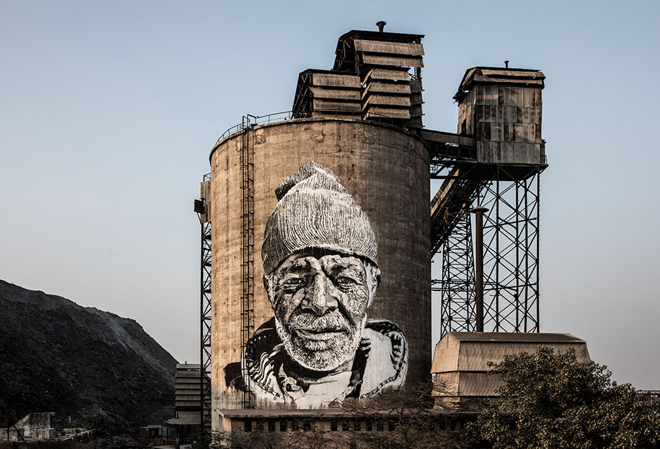 Muralaktion mit Hendrik Beikirch